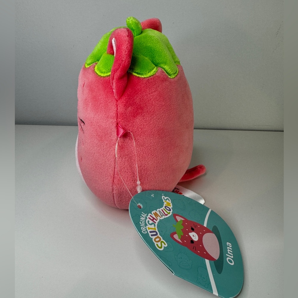 Olma the Strawberry 🍓 Cat 🐱 Squishmallow - Picture 2 of 3